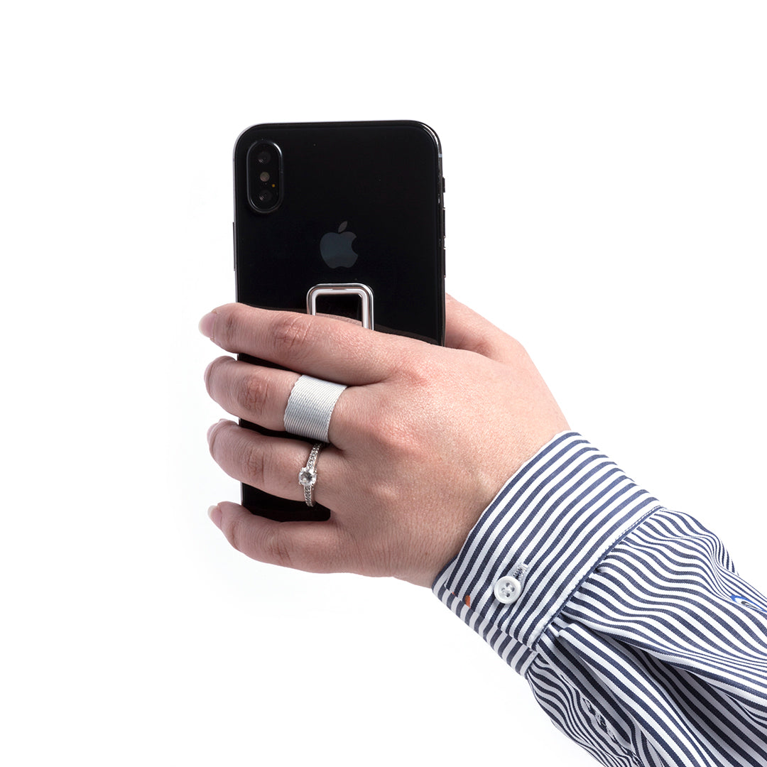 Manfix Smartphone Holder – Durable Adhesive Phone Strap with Wide Printing Area