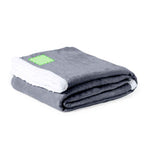 Lerten Blanket – Soft and Warm Coral Fleece and Sherpa Throw
