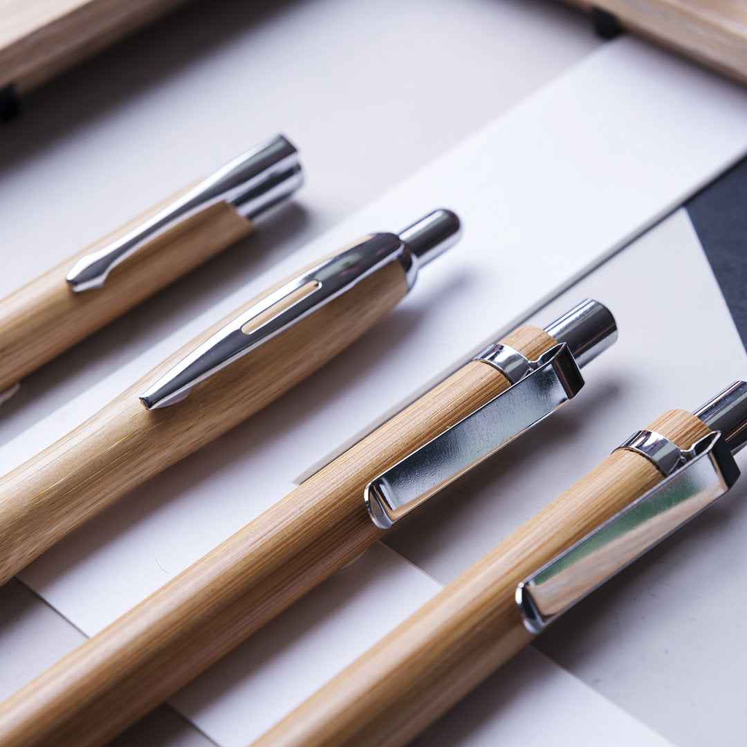 Nikox Bamboo Ball Pen – Sustainable Writing Instrument