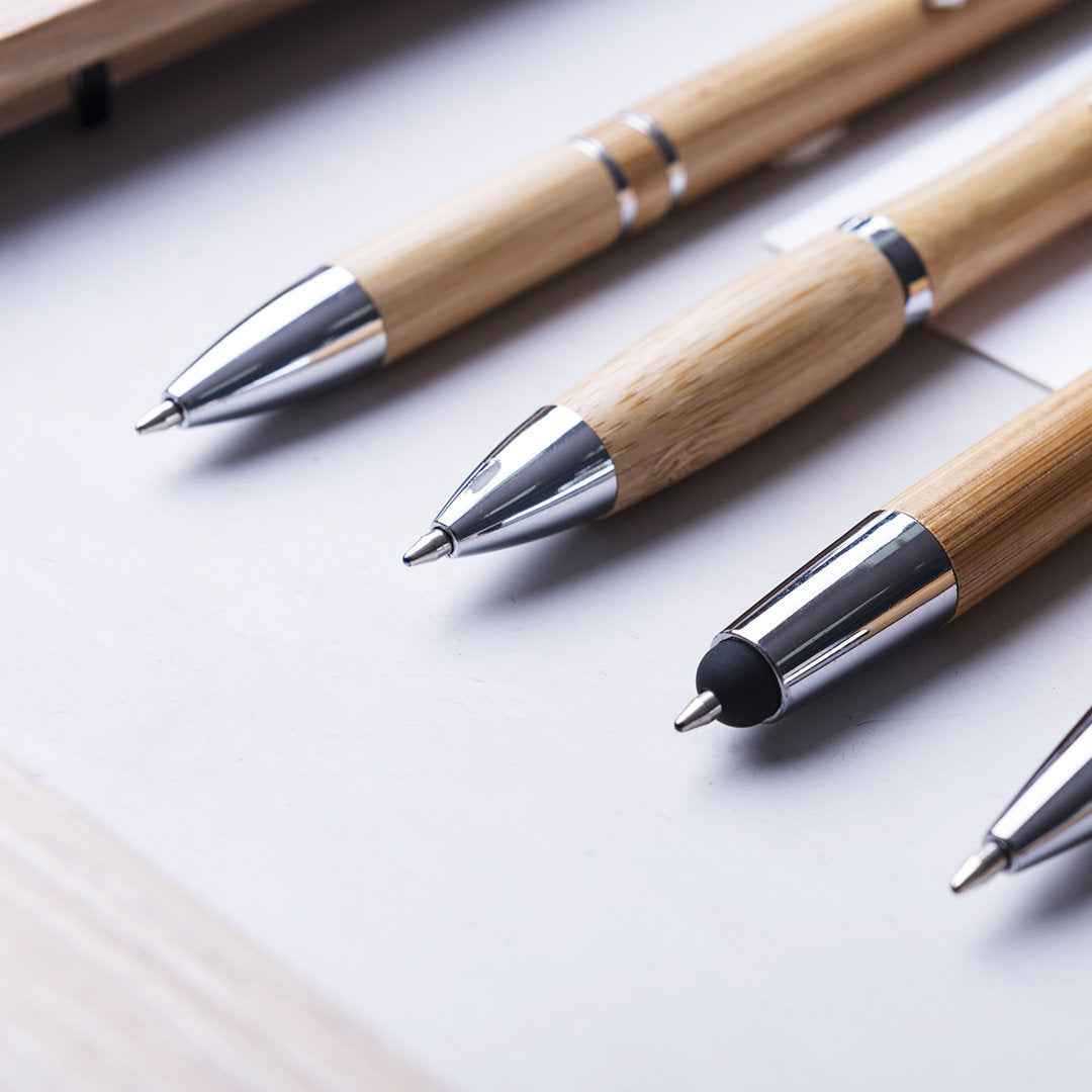 Nikox Bamboo Ball Pen – Sustainable Writing Instrument