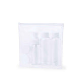 Flaut Travel Set – Transparent Beauty Bag with 5 Accessories