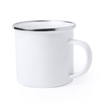 Neyms Sublimation Metal Mug – Retro Style Customisable Drinkware