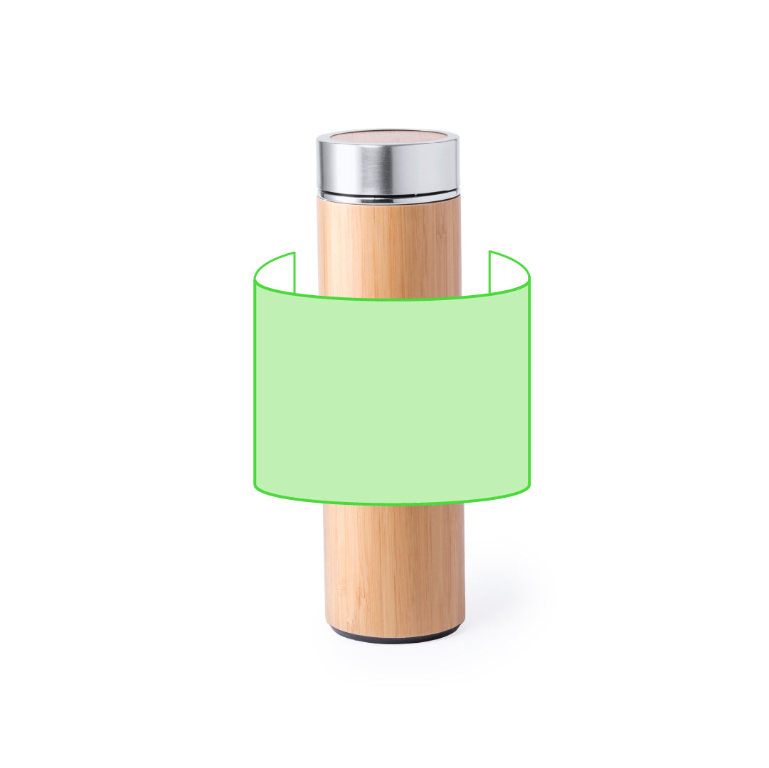 Moltex Thermos Flask – Sustainable Bamboo and Stainless Steel Design