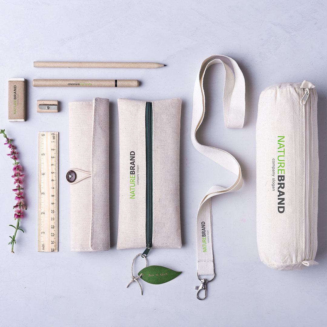 Marfik Jute and Cotton Case – Durable Natural Compact Storage Solution