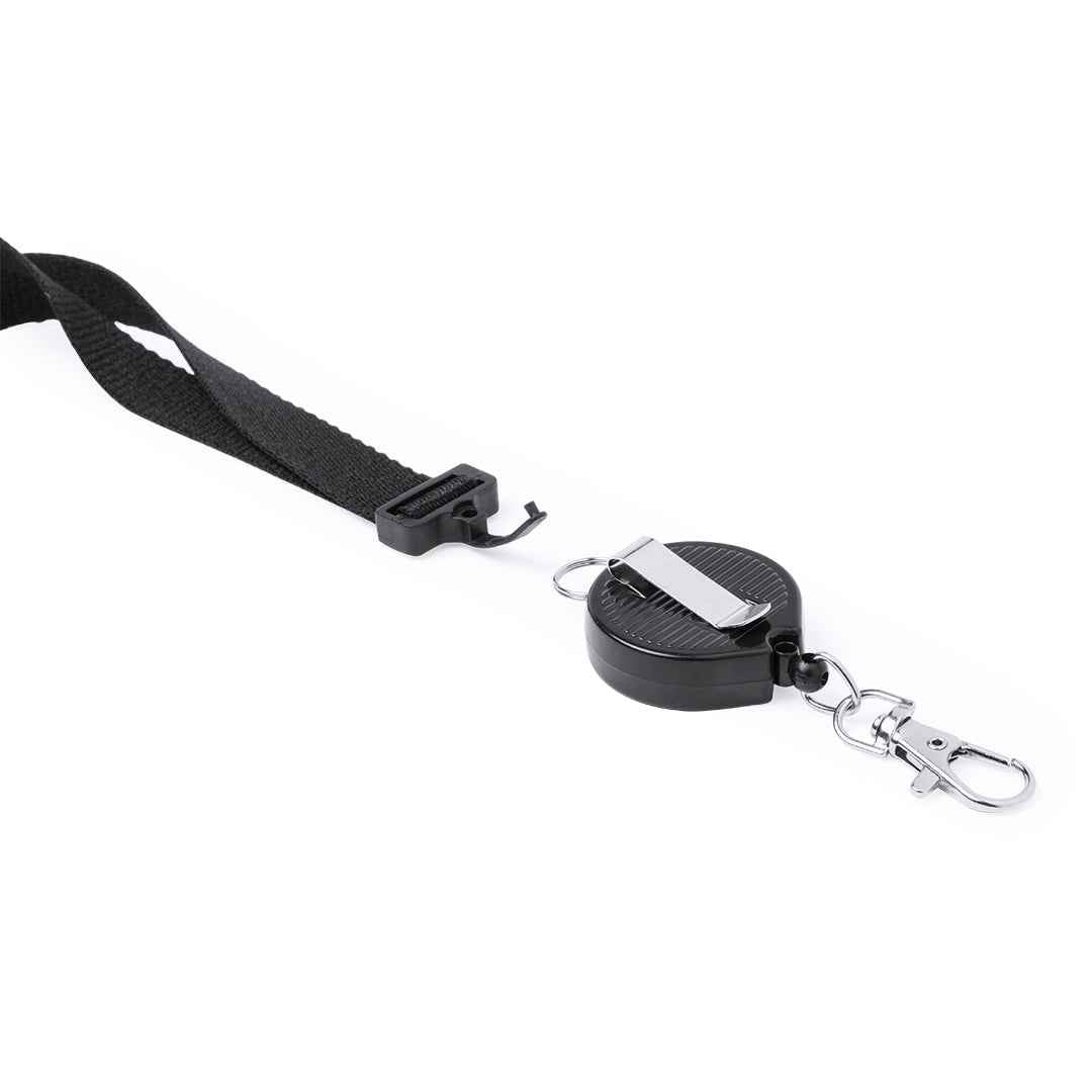 Lemer Polyester Lanyard with Retractable Accessory – Bulk Orders from Fou Tees Ireland