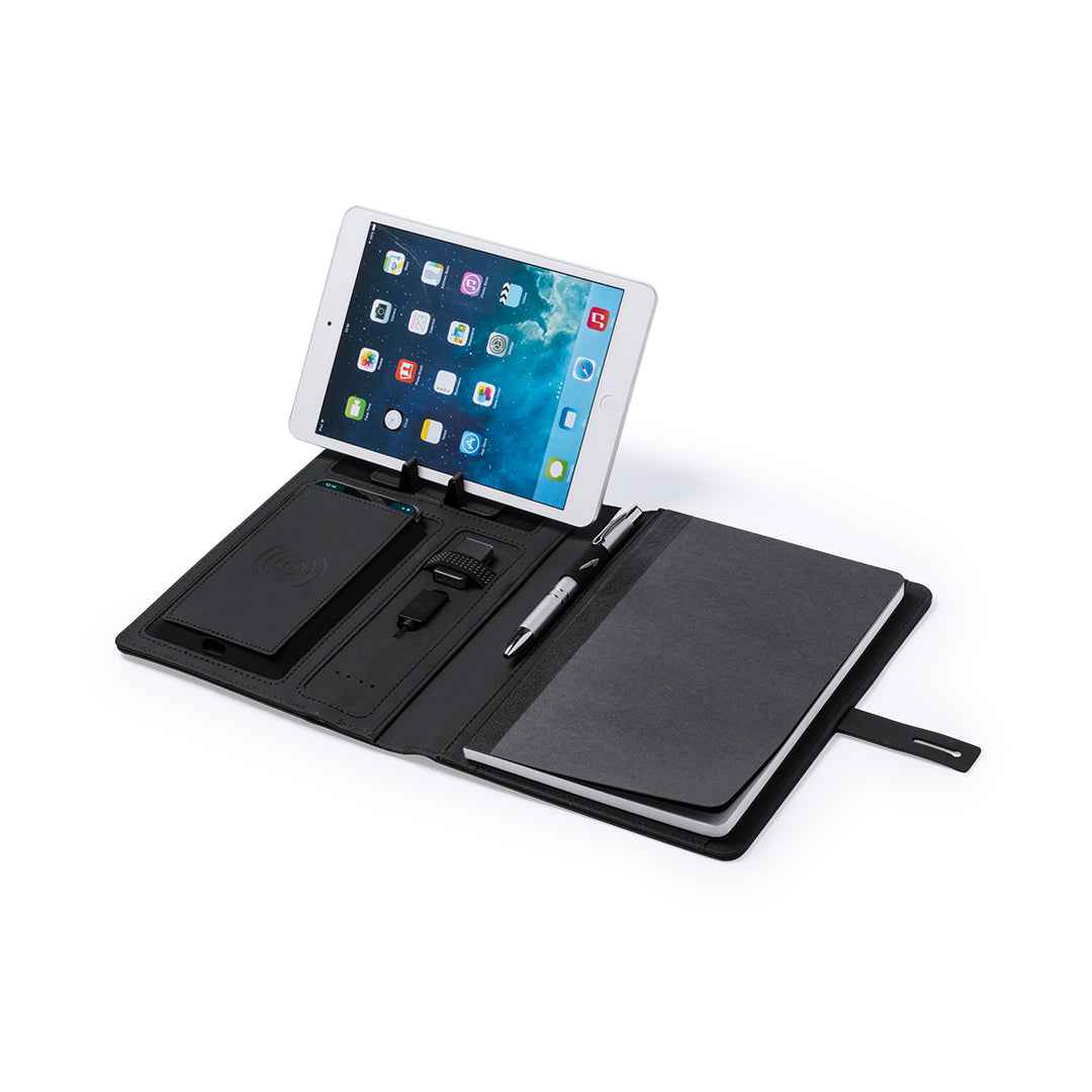 Weston Organiser with Wireless Charger – Practical and Elegant Business Accessory