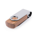 Cetrex 16Gb USB Flash Drive - Bamboo Wood Body with Metal Clip
