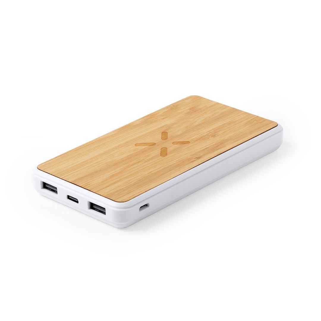 Dickens Wireless Charger Power Bank – Sustainable and Reliable External Battery