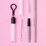 Timex Reusable Stainless Steel Straw – Eco-Friendly and Practical