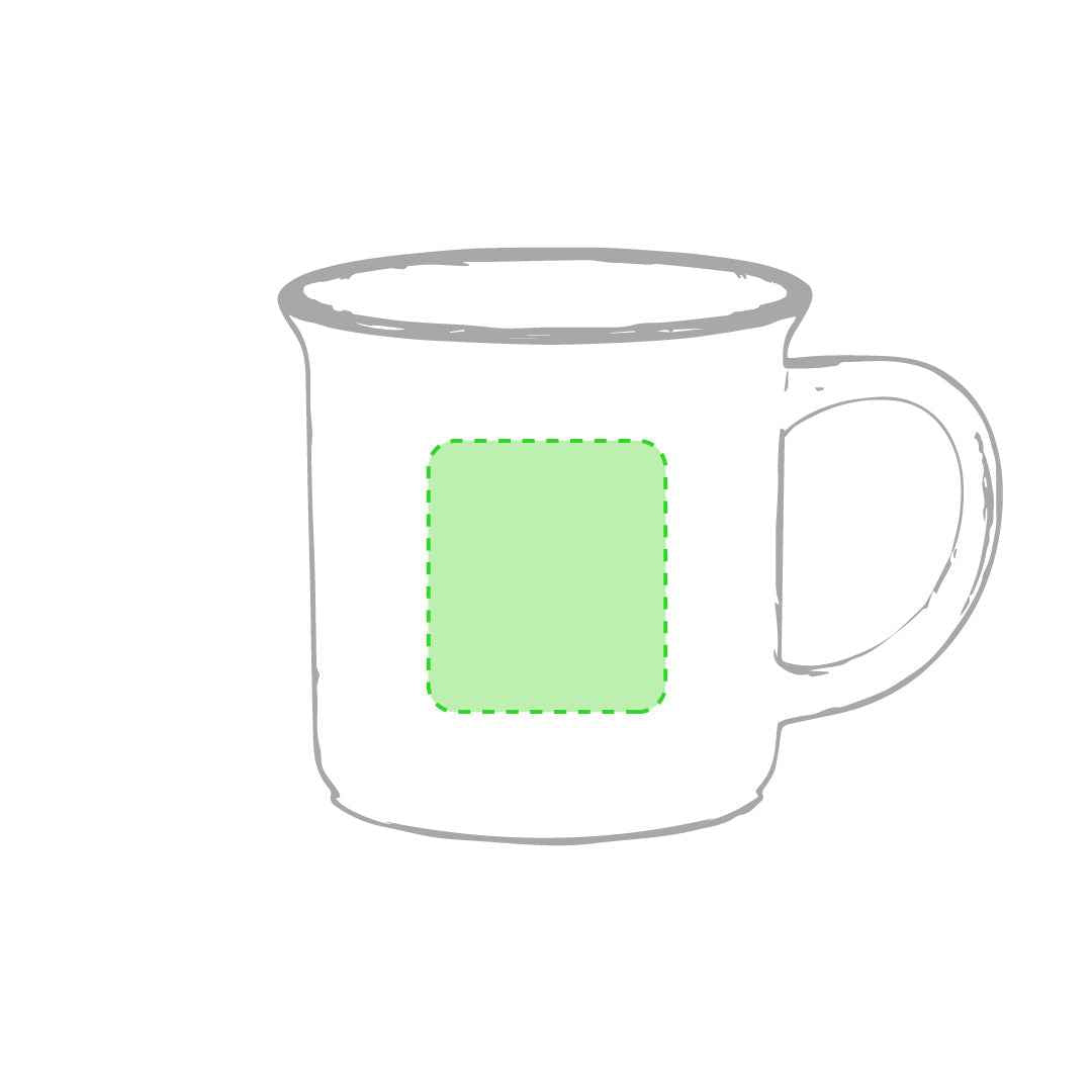 Bercom Ceramic Mug – Vintage Style 300ml Mug for Bulk Orders