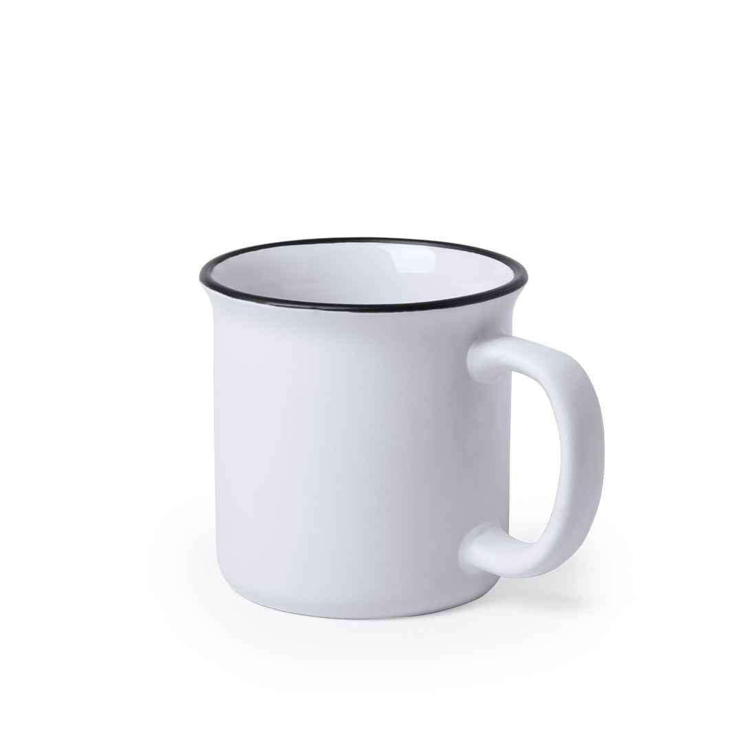 Bercom Ceramic Mug – Vintage Style 300ml Mug for Bulk Orders