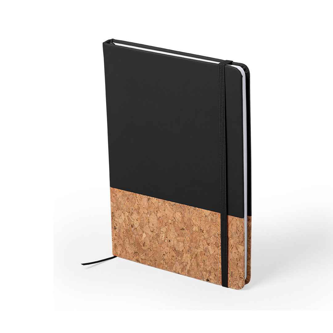 Bluster Sustainable Notepad – Natural Cork & PU Leather