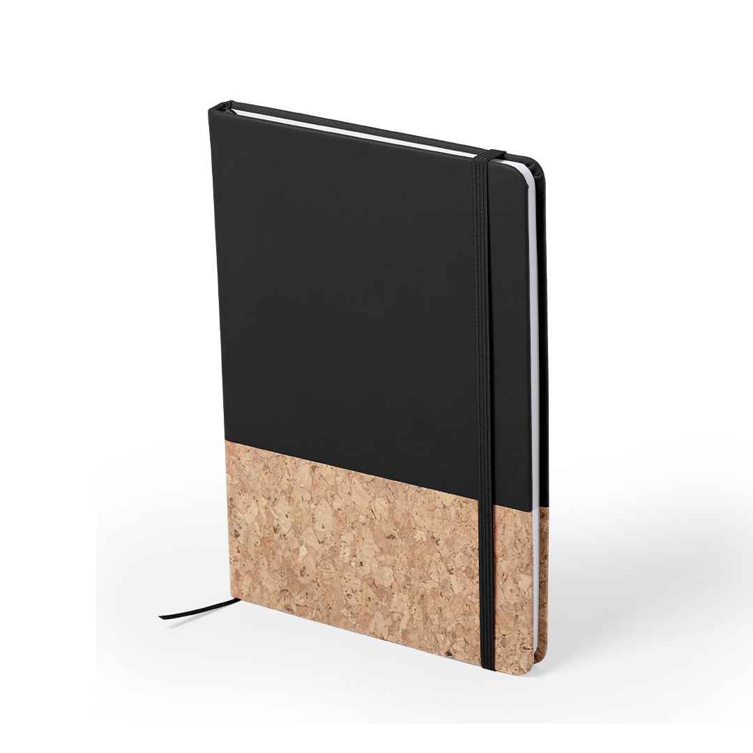 Bluster Sustainable Notepad – Natural Cork & PU Leather