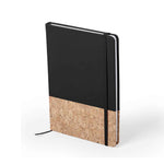 Bluster Sustainable Notepad – Natural Cork & PU Leather