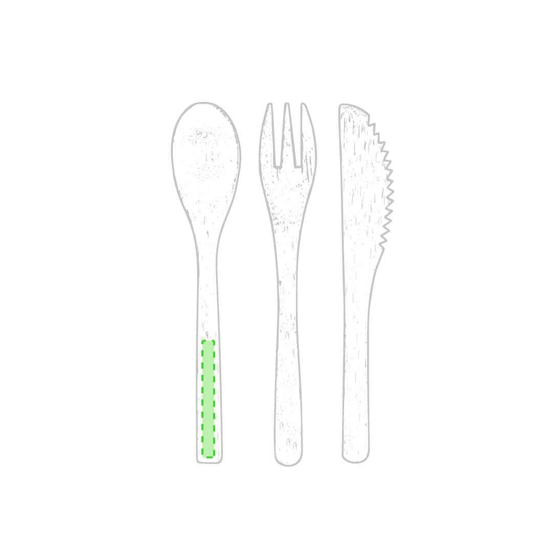 Plusin Bamboo Cutlery Set for Eco-Friendly Bulk Orders in Ireland