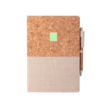 Brastel Sustainable Notepad and Pen Set | Eco-Friendly Office Essentials