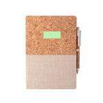 Brastel Sustainable Notepad and Pen Set | Eco-Friendly Office Essentials