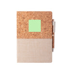Brastel Sustainable Notepad and Pen Set | Eco-Friendly Office Essentials