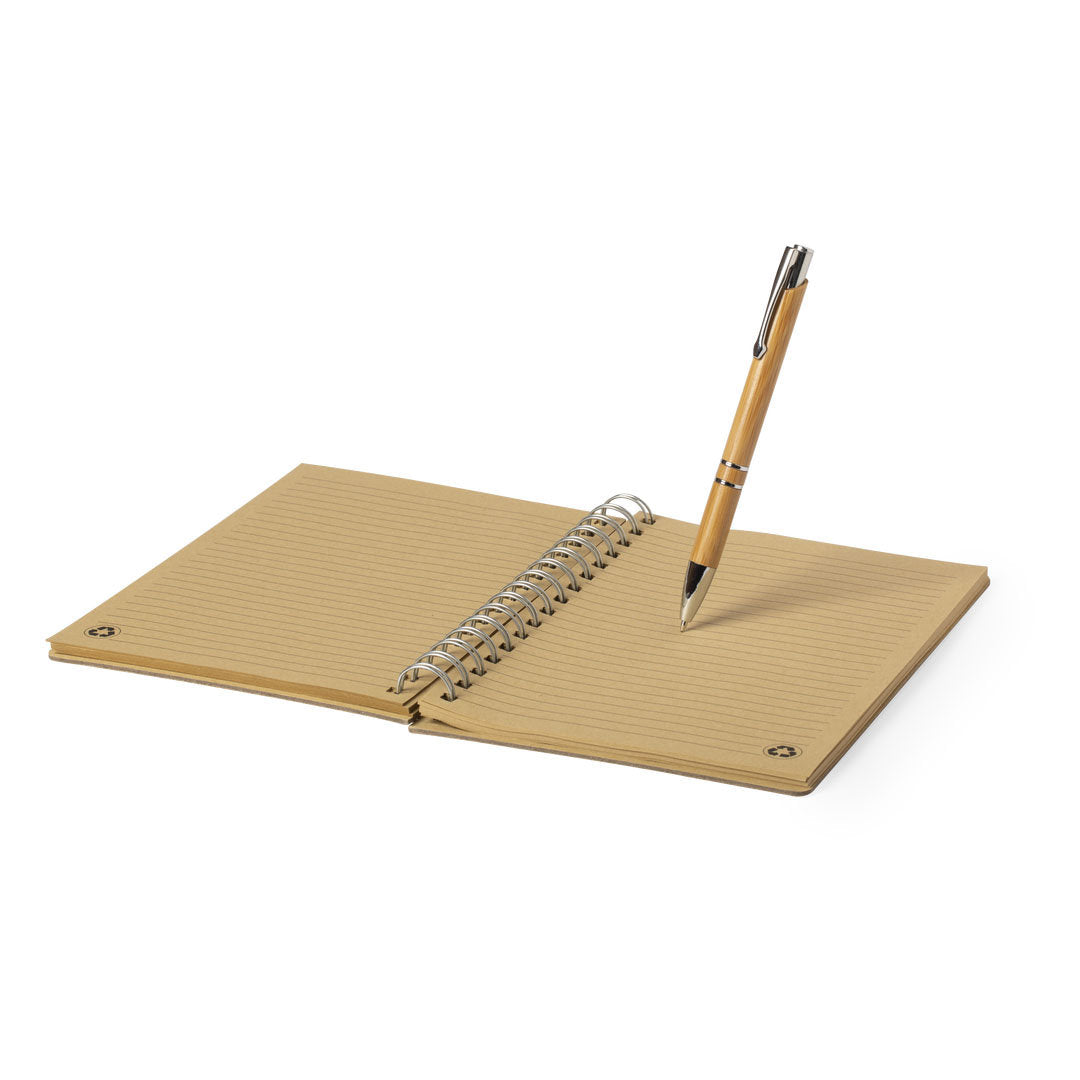 Hecan Sustainable Notebook and Pen Set – Eco-Friendly Office Essentials