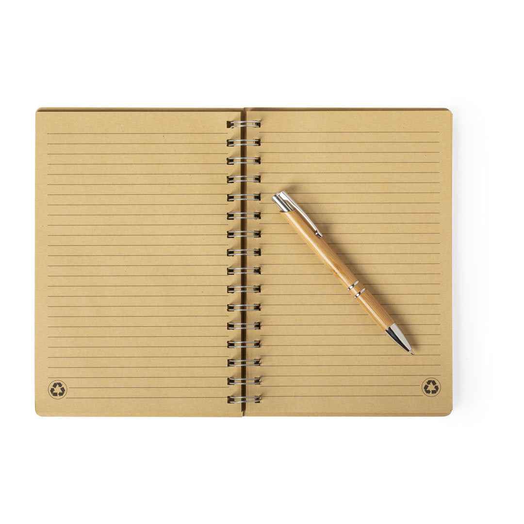 Hecan Sustainable Notebook and Pen Set – Eco-Friendly Office Essentials
