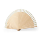 Dubert Wooden Fan – Eco-Friendly Promotional Item for Irish Businesses