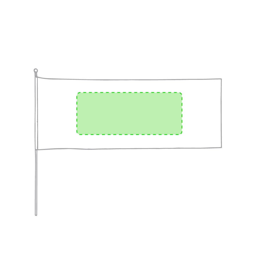 Portel Polyester Pennant Flag – Ideal for Events and Promotional Use