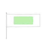 Portel Polyester Pennant Flag – Ideal for Events and Promotional Use
