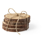 Yantic Natural Pine Wood Coaster Set – Durable and Stylish Drink Accessories