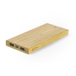 Kalery Bamboo Power Bank - Sustainable Wireless Charging Solution