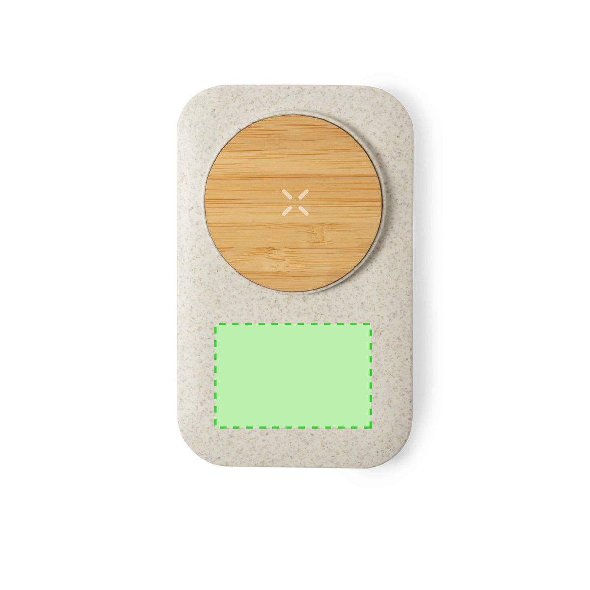 Claudix Wireless Charger with Bamboo Shell - Sustainable Tech Accessory