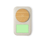 Claudix Wireless Charger with Bamboo Shell - Sustainable Tech Accessory