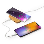 Dumiax Wireless Charger with Bamboo Shell | Eco-Friendly Charging Solution