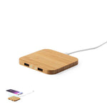 Dumiax Wireless Charger with Bamboo Shell | Eco-Friendly Charging Solution