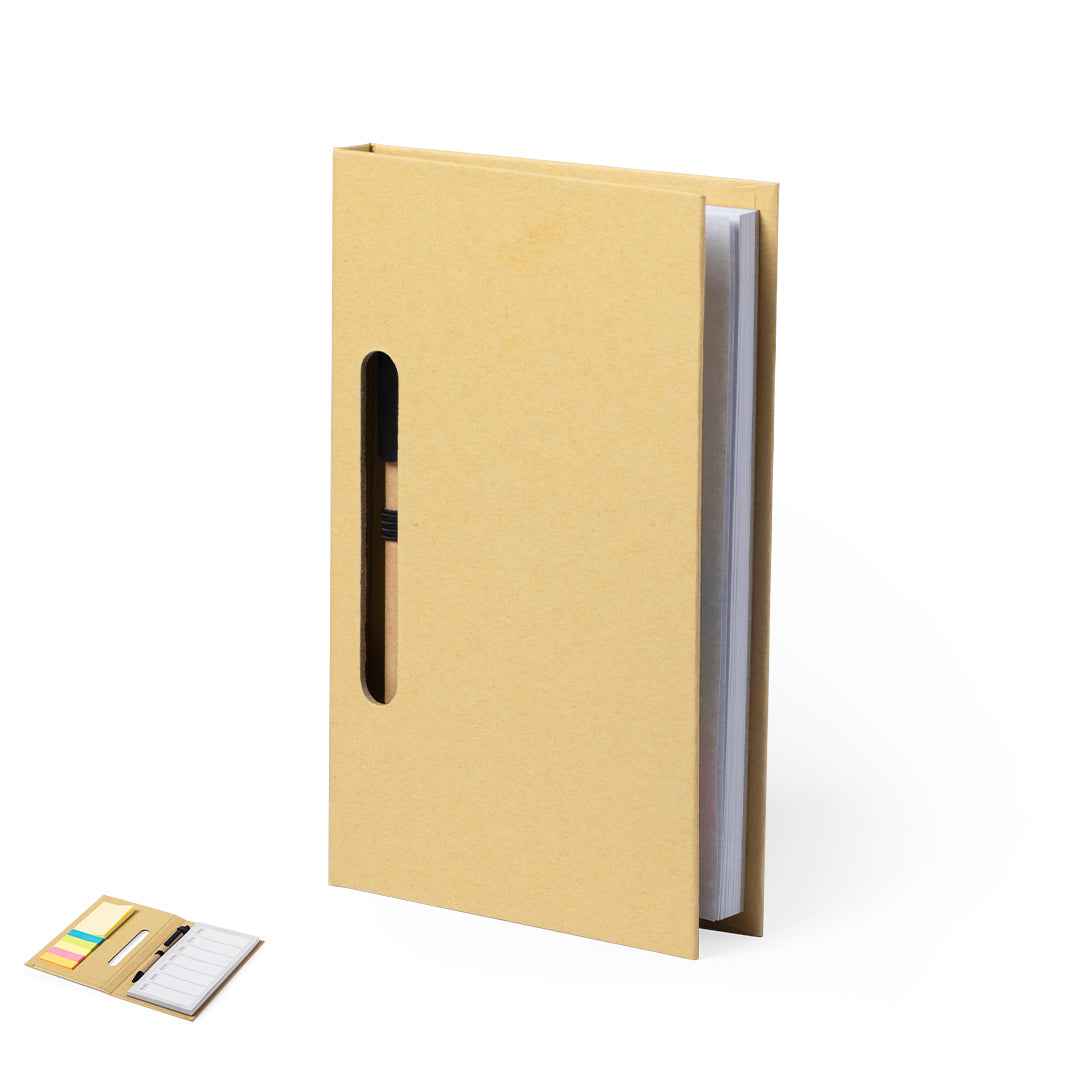 Kendil Notepad and Ball Pen Set - Sustainable Office Essentials
