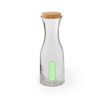 Lonpel Glass Bottle – Eco-Friendly 1L Capacity Bottle with Natural Cork Lid