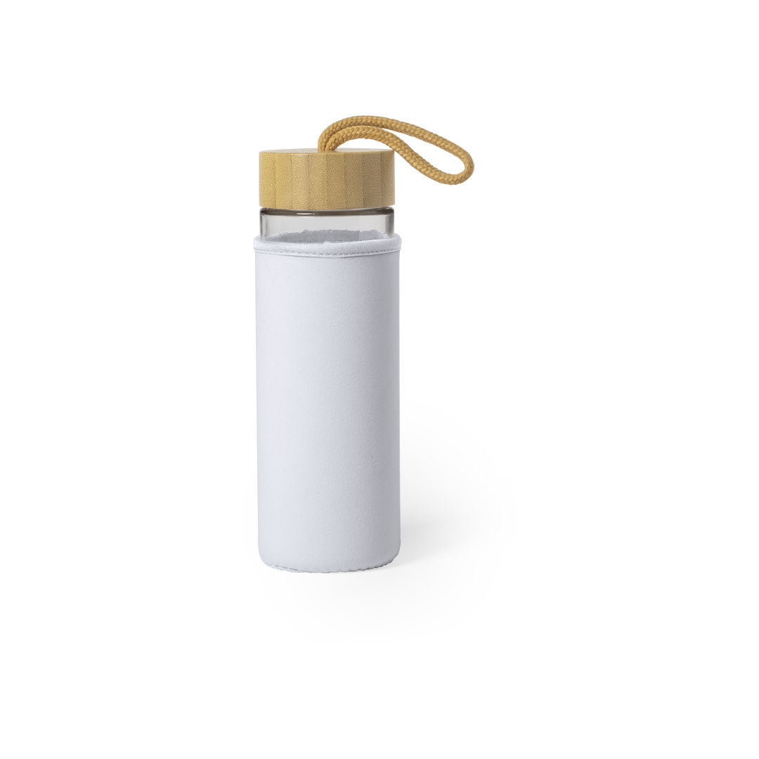 Lurok Bamboo Glass Bottle – Eco-Friendly Sustainable Bottle from Fou Tees Ireland