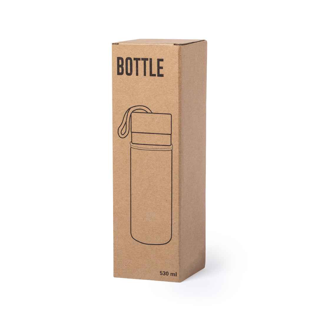 Lurok Bamboo Glass Bottle – Eco-Friendly Sustainable Bottle from Fou Tees Ireland