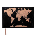 Palsy Scratch Map for Travel Lovers – Laminated Paper Travel Map
