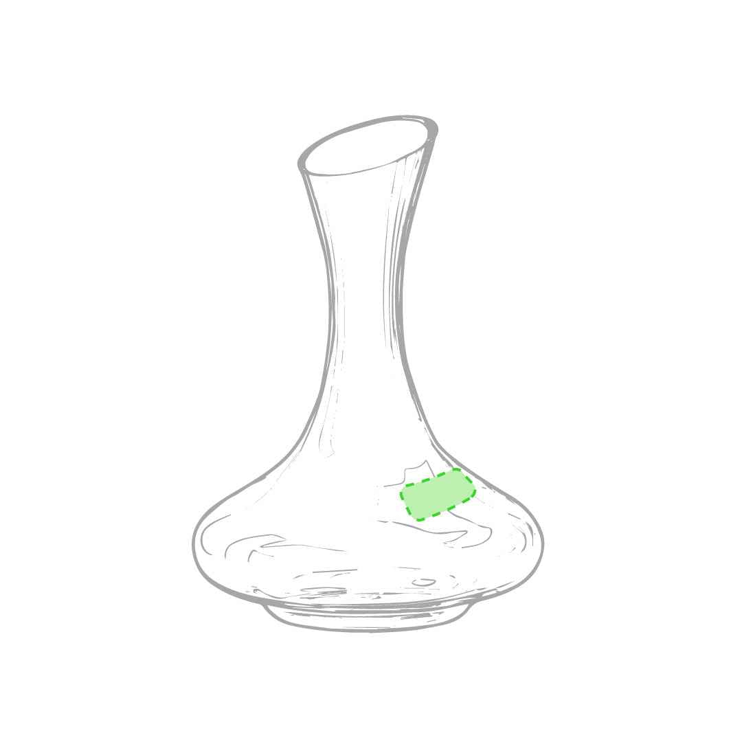Pikerson Wine Decanter – Stylish 1.8L Capacity with Anti-Drip Neck