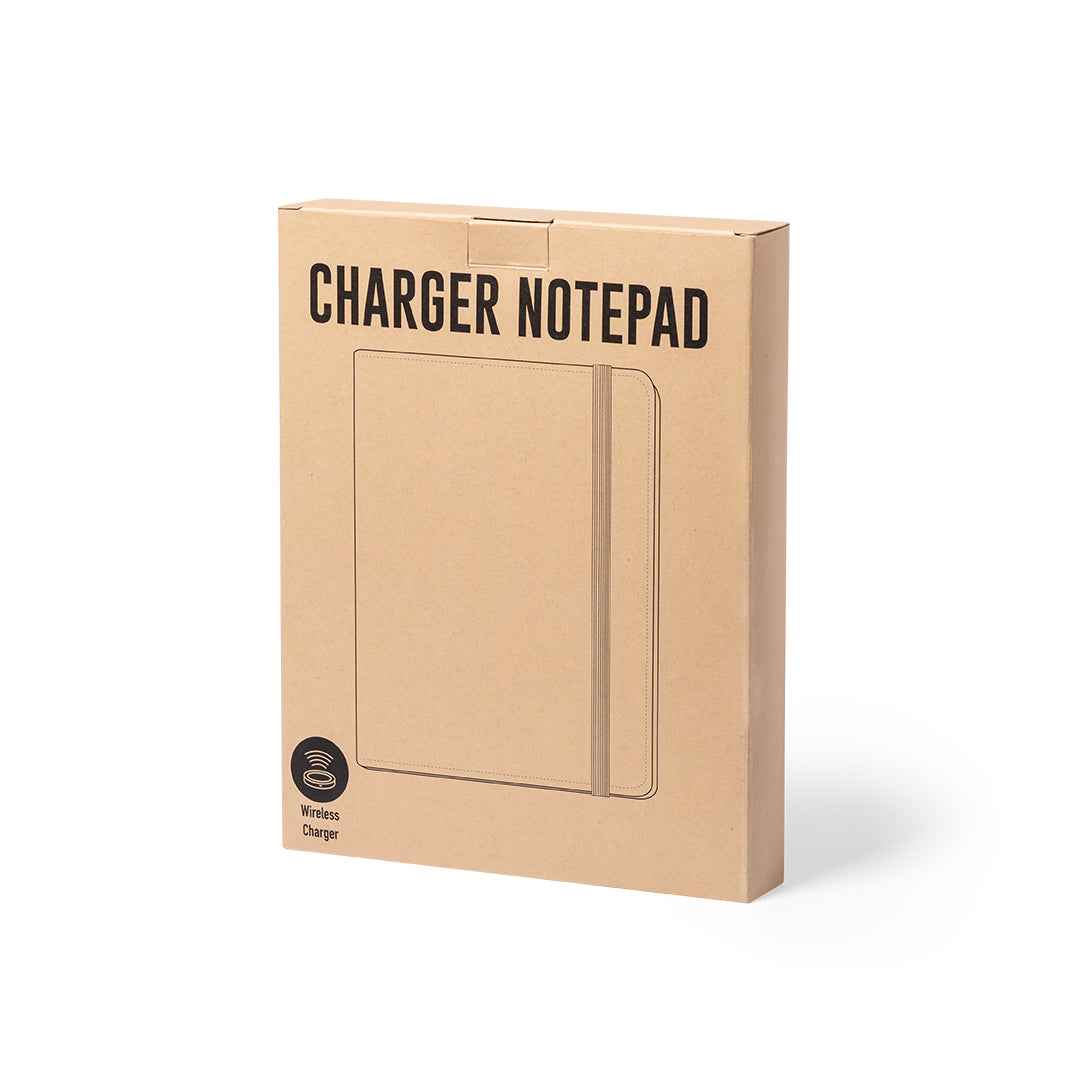 Toskan Wireless Charger Notepad – Sustainable and Practical