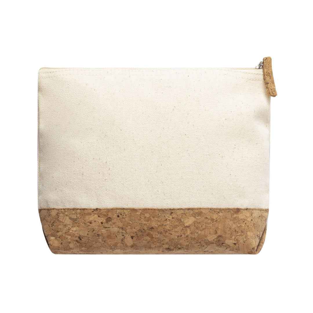 Subrum Beauty Bag – Natural Cork and Cotton Combination