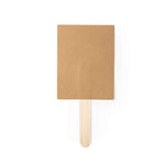 Lelex Recycled Cardboard Fan - Sustainable Event Essential