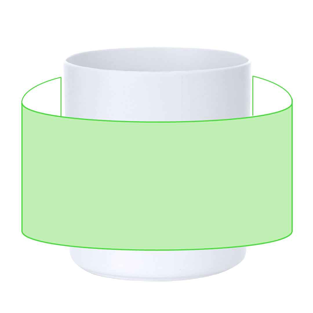 Pioka Compostable Mug – Eco-Friendly 350ml Cup for Irish Businesses