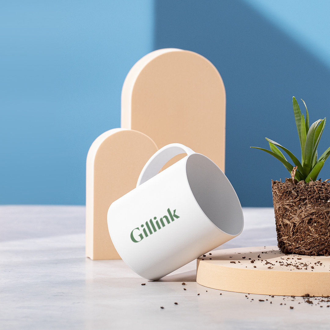 Pioka Compostable Mug – Eco-Friendly 350ml Cup for Irish Businesses