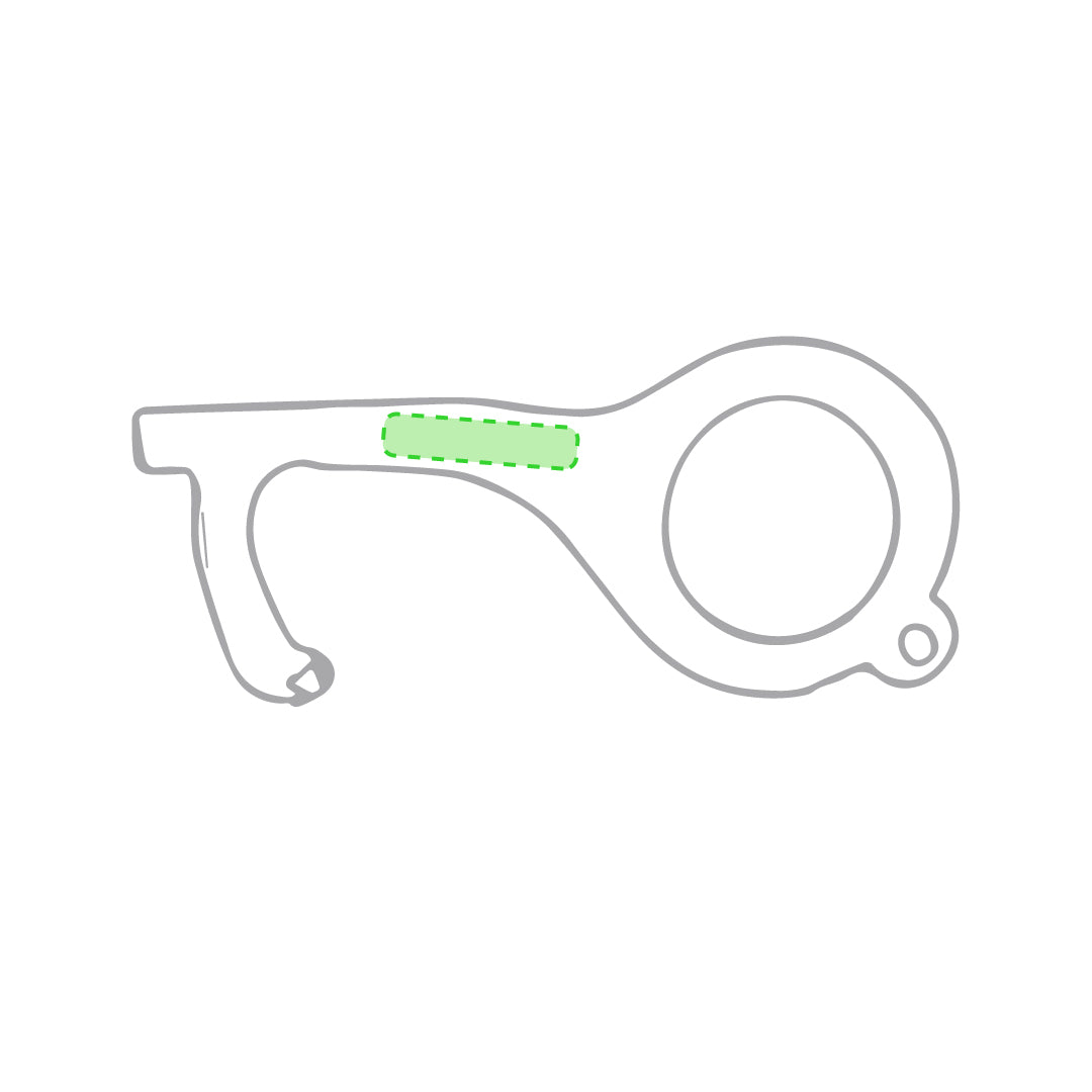 Napil Anti-Contact Key Ring for Hygienic Everyday Use