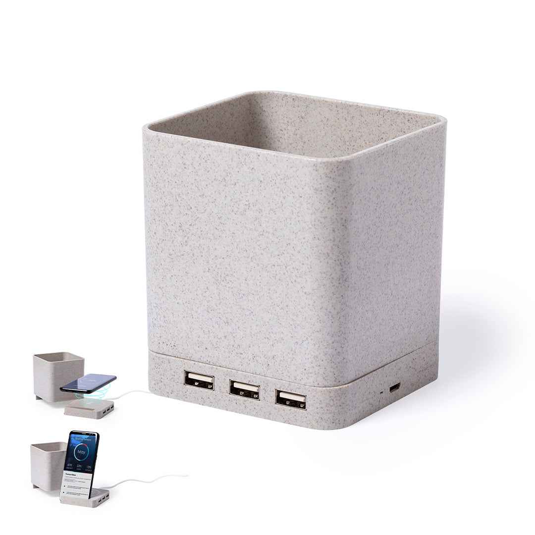 Dowex Multifunction Pen Holder - Sustainable Office Accessory
