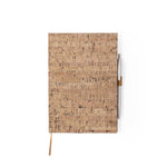 Coquel Sustainable Notepad – Natural Cork Cover Notepad for Irish Businesses