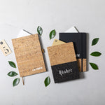 Coquel Sustainable Notepad – Natural Cork Cover Notepad for Irish Businesses