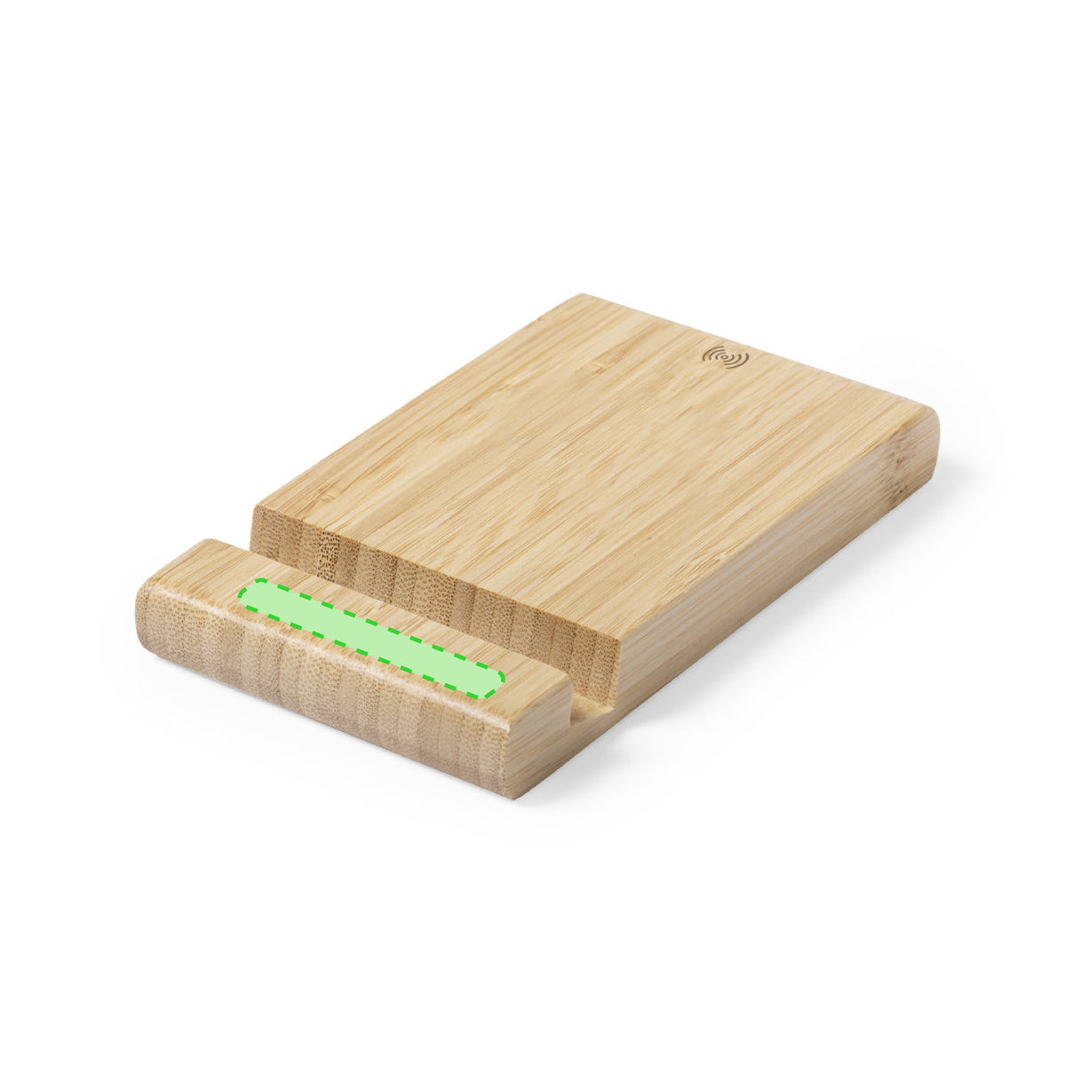 Vartol Wireless Charger with Bamboo Holder – Sustainable Charging Solution