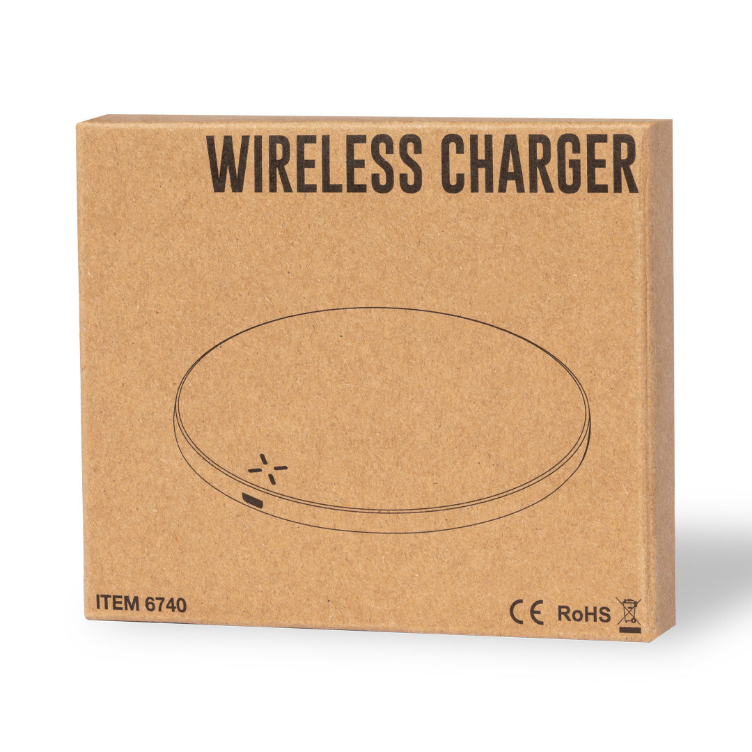 Livor Wireless Charger Cork – Eco-Friendly Wireless Charging Solution
